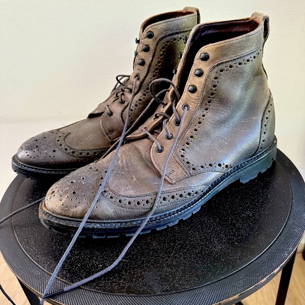 Allen Edmonds men’s leather boots, size 12